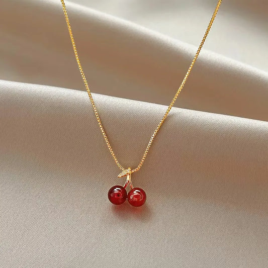 Cherry Kiss Necklace